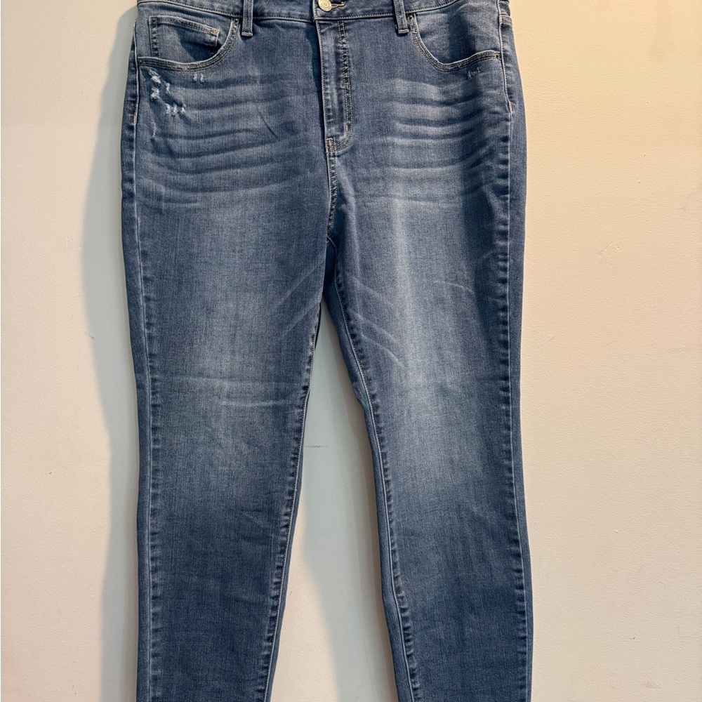 Time and Tru Women's Skinny Jeans in Blue